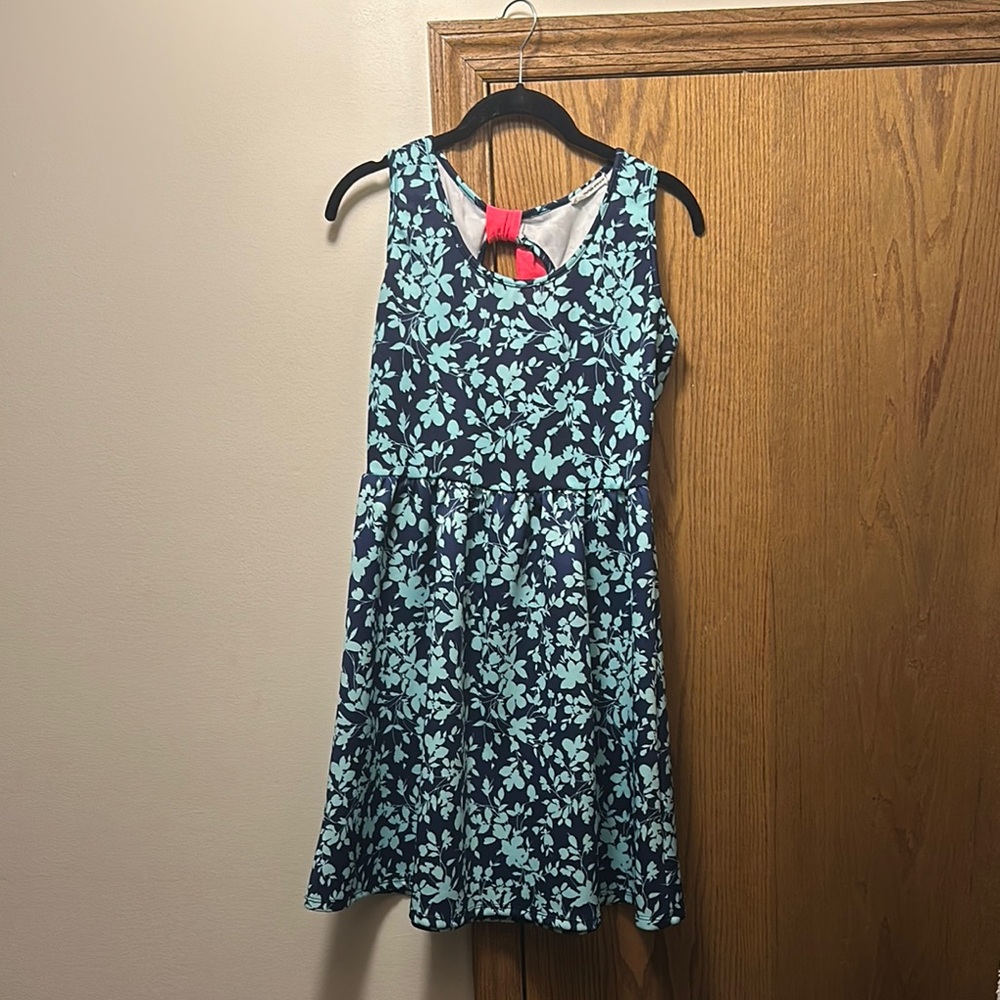 Chic Blue Mini Dress